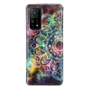 Handyhülle Für Xiaomi Mi 10T / 10T Pro T / Mi 10t Pro Leuchtendes Buntes Mandala