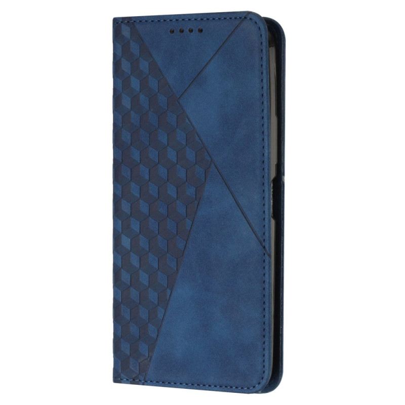 Flip Case iPhone 16 Plus Rautenmuster