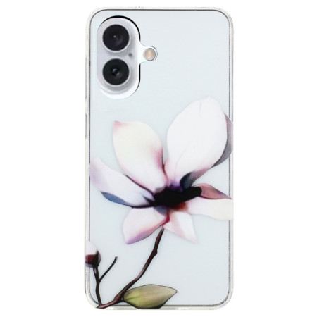 Hülle iPhone 16 Plus Handyhülle Weiße Blume