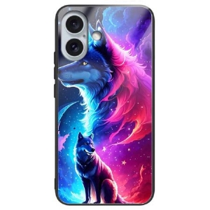 Hülle iPhone 16 Plus Star Wolf Gehärtetes Glas