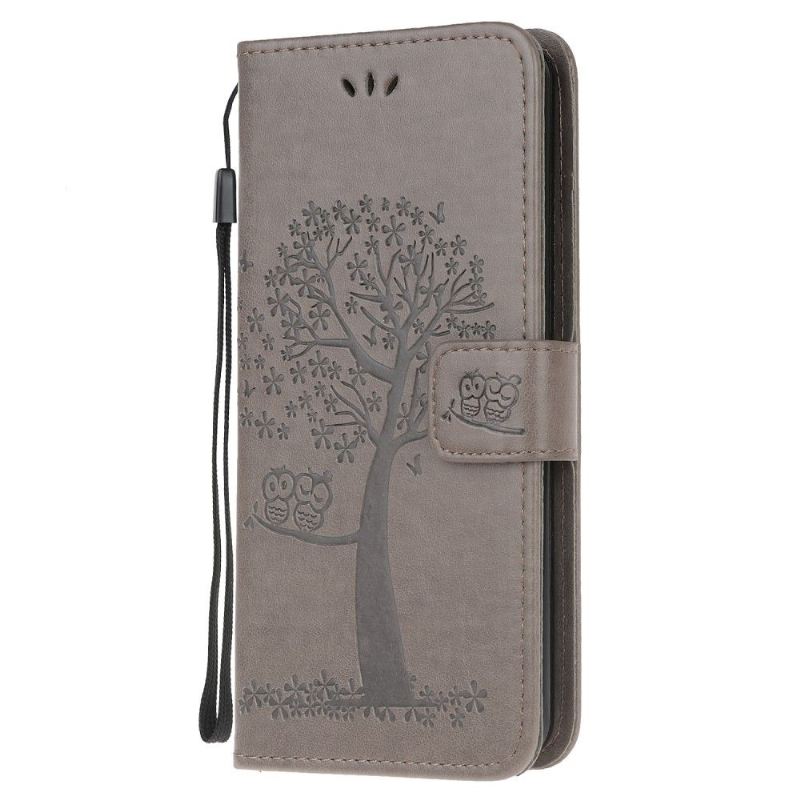 Flip Case Für Samsung Galaxy M32 Georgette-baum