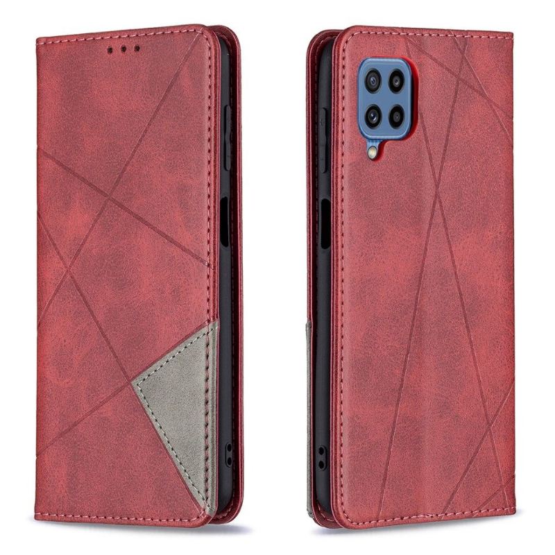 Flip Case Für Samsung Galaxy M32 Kartenetui Aus Leder Im Célinia-stil