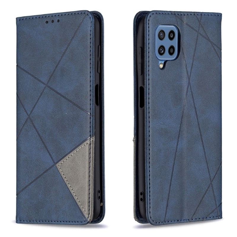 Flip Case Für Samsung Galaxy M32 Kartenetui Aus Leder Im Célinia-stil