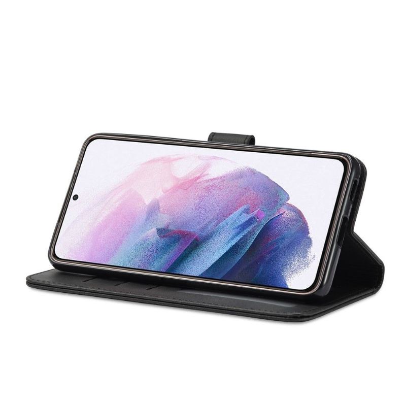 Flip Case Für Samsung Galaxy S21 Plus 5G Ledereffekt Lc.imeeke