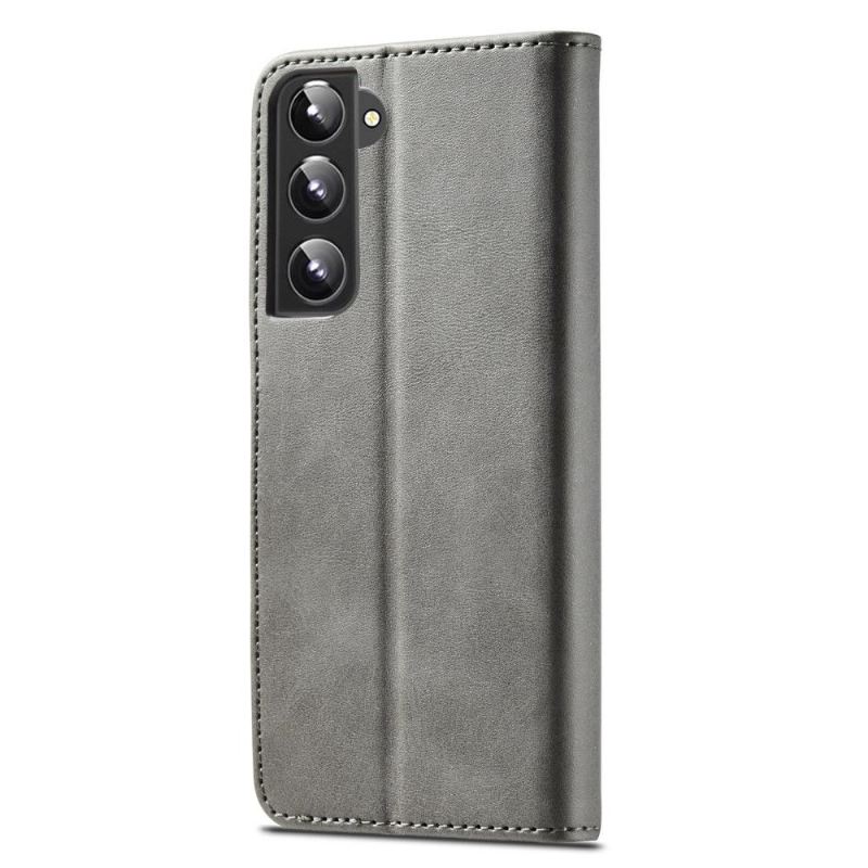 Flip Case Für Samsung Galaxy S21 Plus 5G Ledereffekt Lc.imeeke