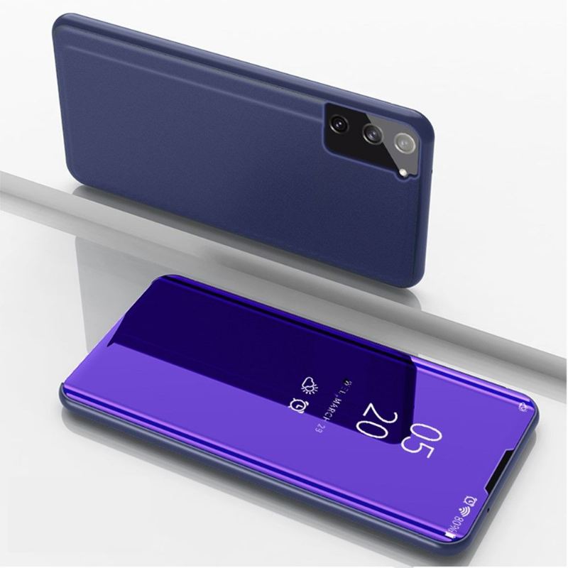 Hülle Für Samsung Galaxy S21 Plus 5G Flip Case Spiegeleffekt