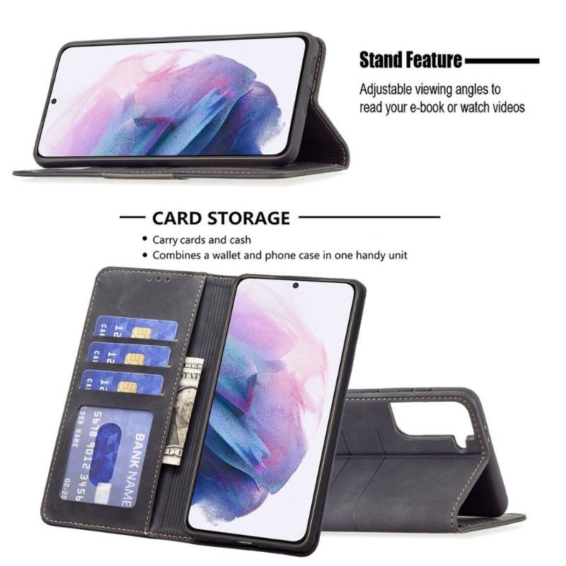 Lederhüllen Für Samsung Galaxy S21 Plus 5G Flip Case Binfen Color Flip Kunstleder