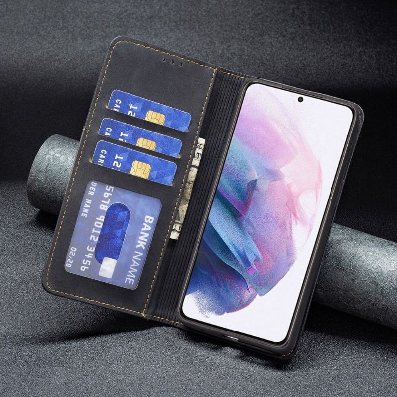 Lederhüllen Für Samsung Galaxy S21 Plus 5G Flip Case Binfen Color Flip Kunstleder