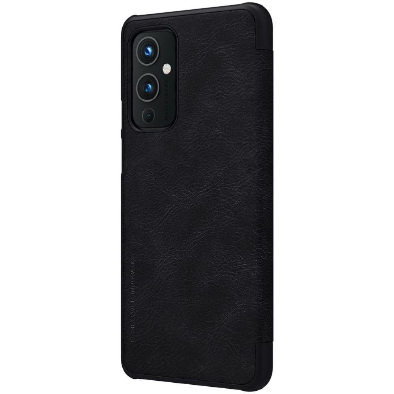 Flip Case Für OnePlus 9 Ledereffekt Der Qin-serie