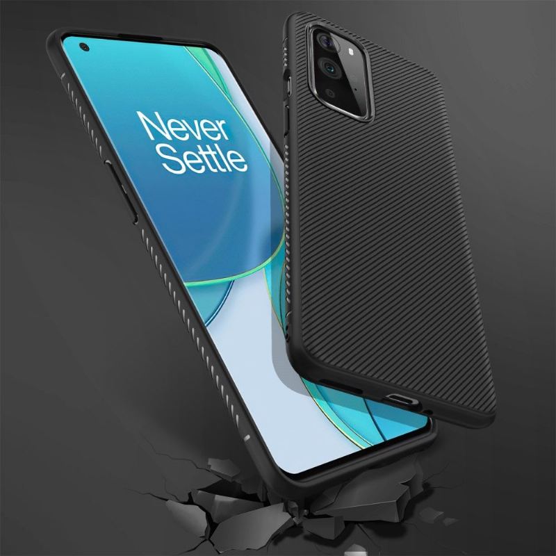 Hülle Für OnePlus 9 Silikon Streifeneffekt