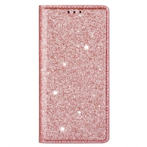 Flip Case iPhone 16 Pro Glitzer