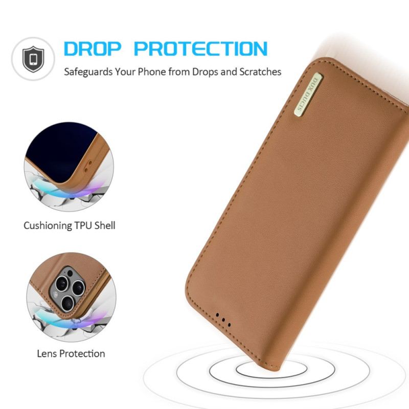 Flip Case iPhone 16 Pro Hivo Serie Dux Ducis