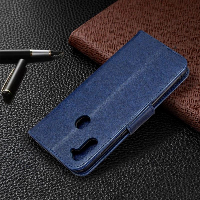 Flip Case Für Samsung Galaxy M11 Unterstützungsfunktion Schmetterlinge