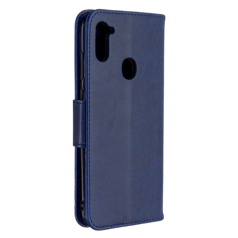 Flip Case Für Samsung Galaxy M11 Unterstützungsfunktion Schmetterlinge