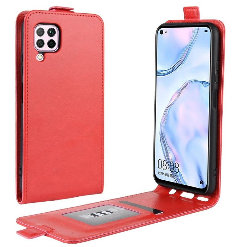 Case Für Huawei P40 Lite Flip Case Le René Kunstleder Vertikal