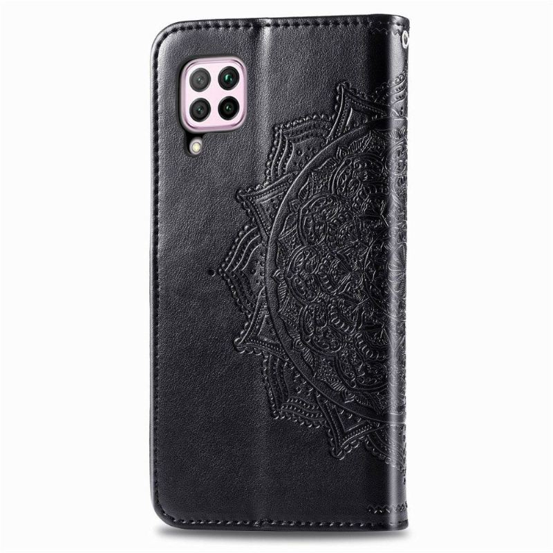 Flip Case Für Huawei P40 Lite Mandala Sonnenkartenhalter