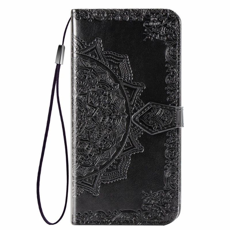 Flip Case Für Huawei P40 Lite Mandala Sonnenkartenhalter