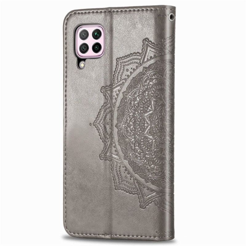 Flip Case Für Huawei P40 Lite Mandala Sonnenkartenhalter