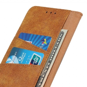 Case Für OnePlus 8 Edouard In Vintage-kunstleder