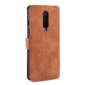 Flip Case Für OnePlus 8 Dg Ming Retro-stil