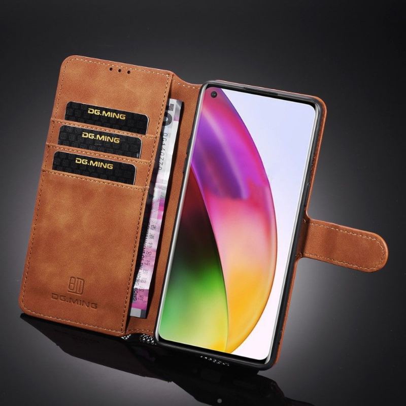 Flip Case Für OnePlus 8 Dg Ming Retro-stil