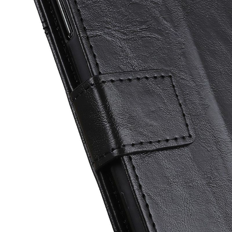 Flip Case Für OnePlus 8 Nietenbesetztes Leder