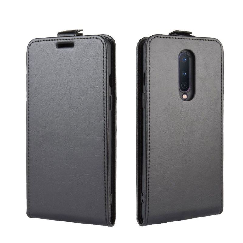 Flip Case Für OnePlus 8 Flip Case Vertikales Kunstleder