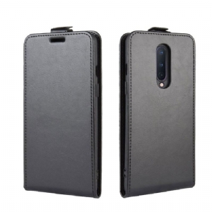 Flip Case Für OnePlus 8 Flip Case Vertikales Kunstleder