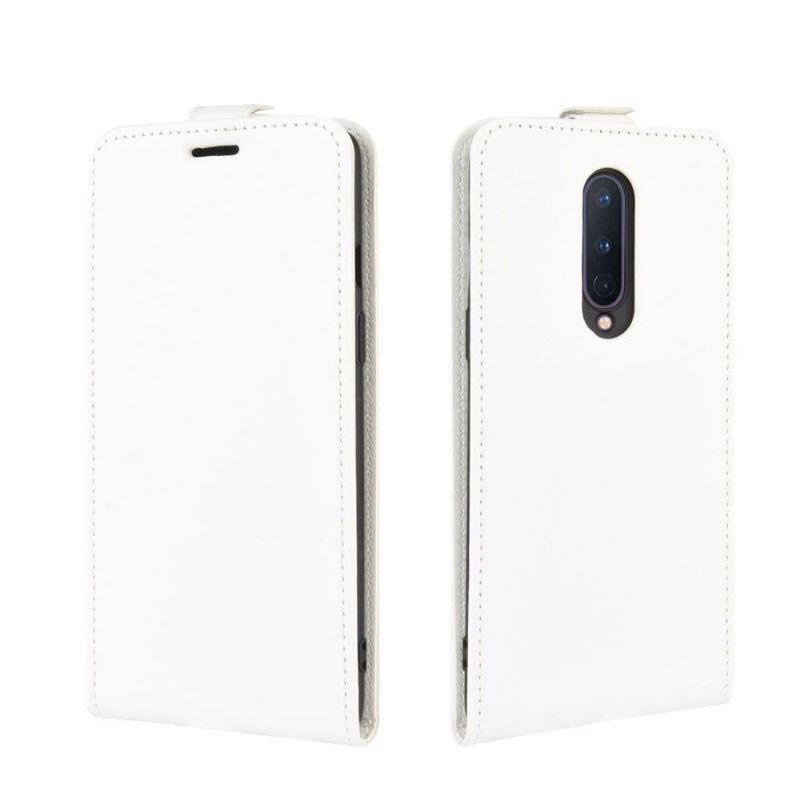 Flip Case Für OnePlus 8 Flip Case Vertikales Kunstleder