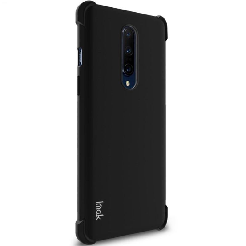 Handyhülle Für OnePlus 8 Klassenschutz – Metallic-schwarz