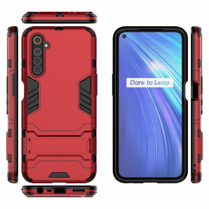 Hülle Für Realme 6 Cool Guard Mit Ständer