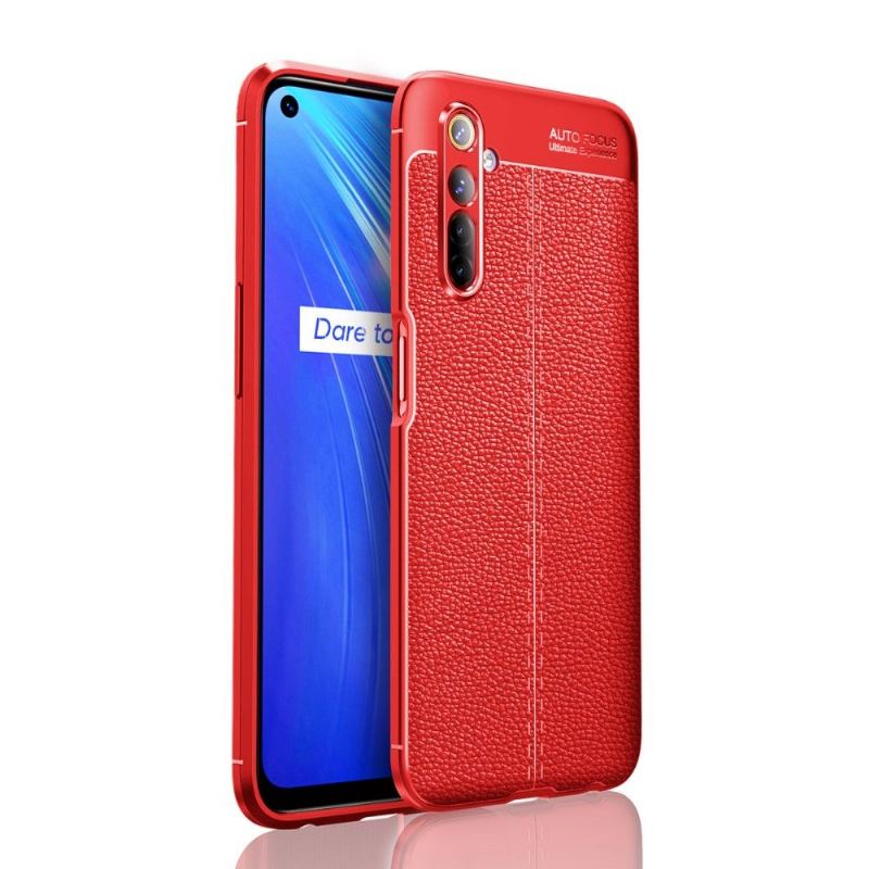 Hülle Für Realme 6 Körniges Gel-finish