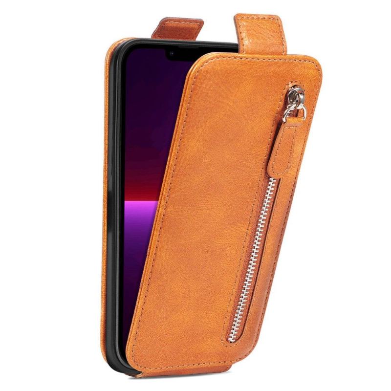 Flip Case Für iPhone 13 Pro Flip Case Vertikaler Klappkartenhalter