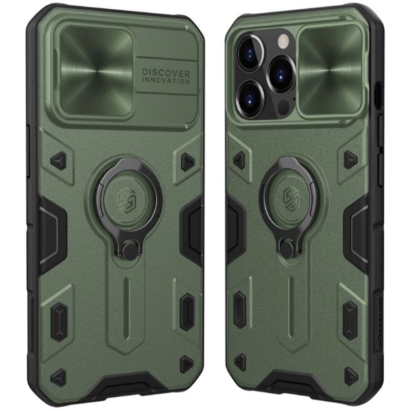 Handyhülle Für iPhone 13 Pro Armor Case Mit Objektivdeckel