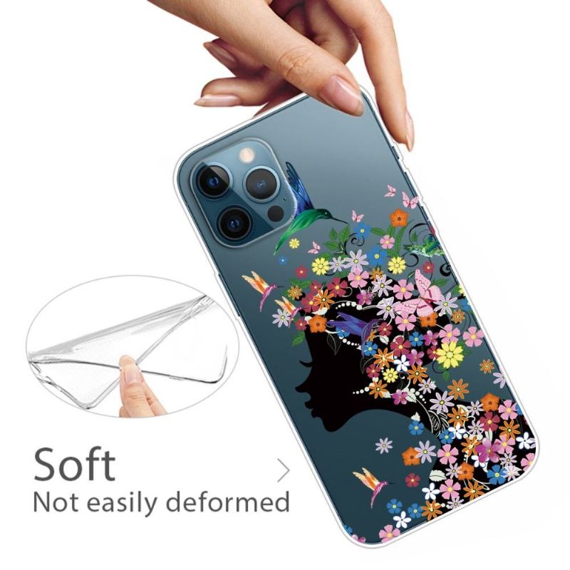 Handyhülle Für iPhone 13 Pro Kolibri-blumen