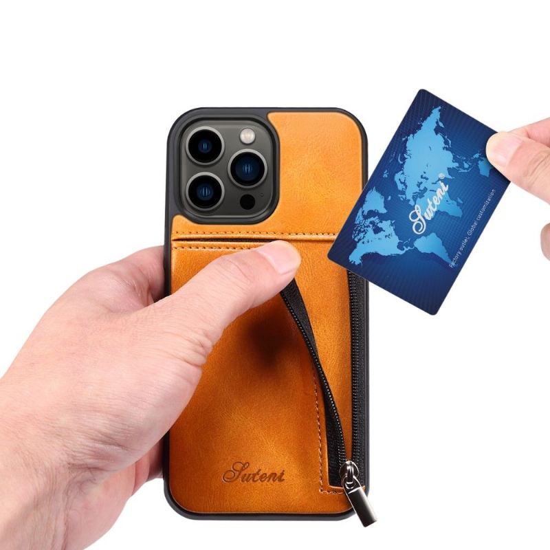 Hülle Für iPhone 13 Pro Kartenhalter Serie 225