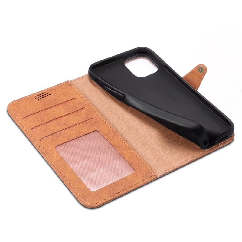 Lederhüllen Für iPhone 13 Pro Flip Case Dona Folio Kartenetui