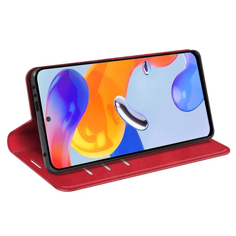 Case Für Xiaomi Redmi Note 11 Pro / 11 Pro 5G Anti-Sturz Standfunktion Aus Kunstleder