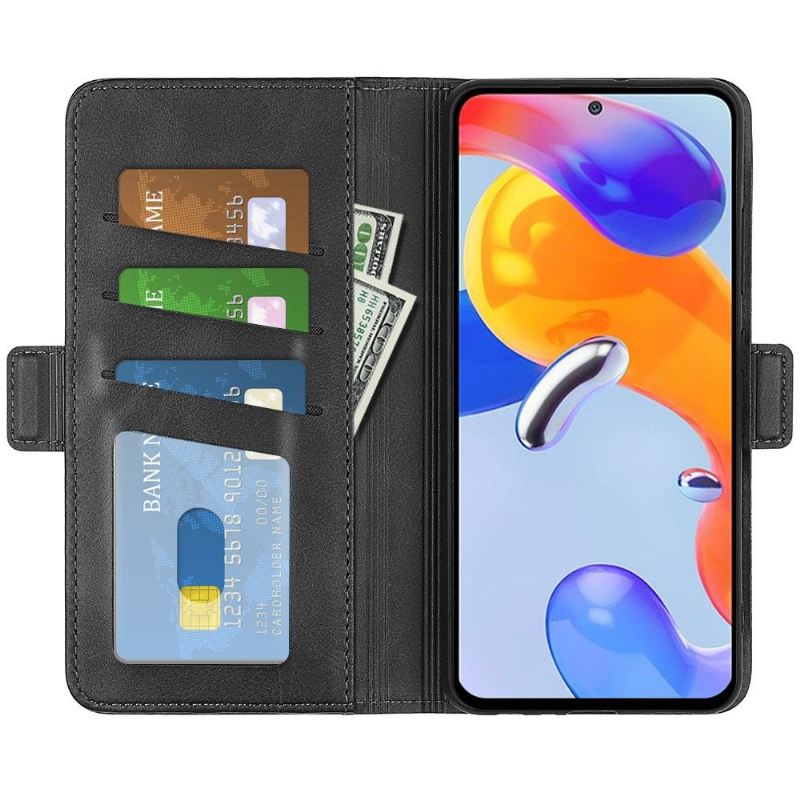 Case Für Xiaomi Redmi Note 11 Pro / 11 Pro 5G Geldbörse Matter Kunstlederbezug