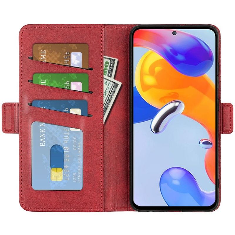 Case Für Xiaomi Redmi Note 11 Pro / 11 Pro 5G Geldbörse Matter Kunstlederbezug