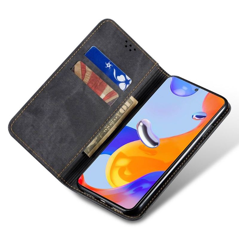 Flip Case Für Xiaomi Redmi Note 11 Pro / 11 Pro 5G Jeans Im Giulia-stil