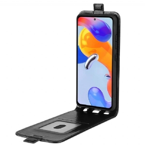 Flip Case Für Xiaomi Redmi Note 11 Pro / 11 Pro 5G Flip Case Kunstleder Vertikal