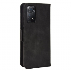 Flip Case Für Xiaomi Redmi Note 11 Pro / 11 Pro 5G Premium Mit Kartenhalter