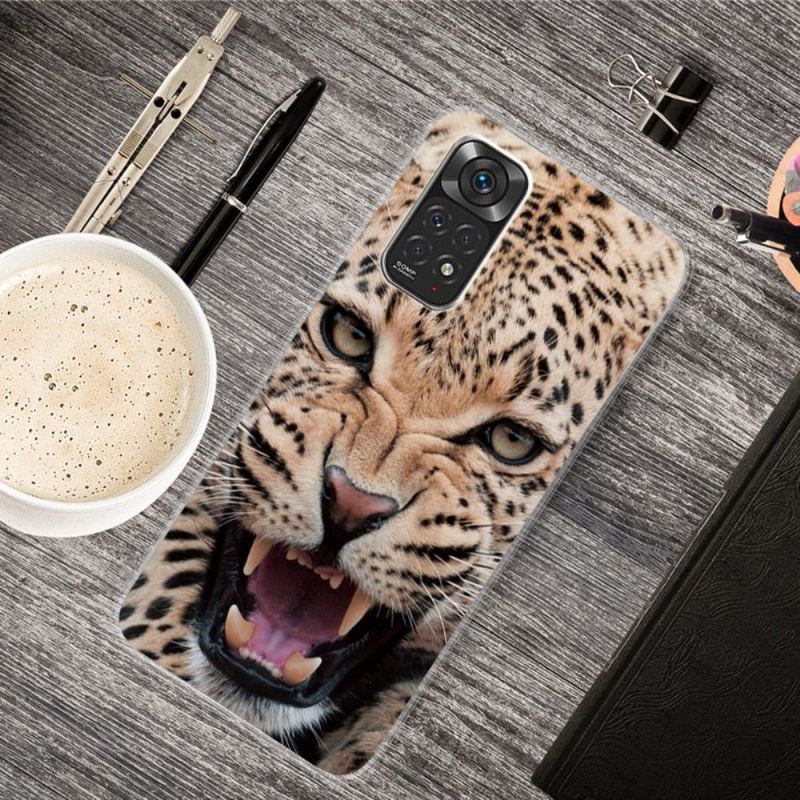 Handyhülle Für Xiaomi Redmi Note 11 Pro / 11 Pro 5G Brüllender Leopard