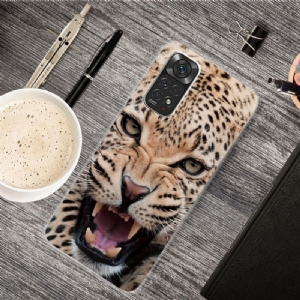 Handyhülle Für Xiaomi Redmi Note 11 Pro / 11 Pro 5G Brüllender Leopard