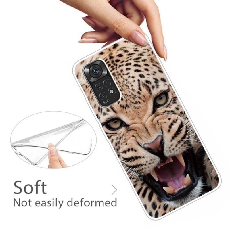 Handyhülle Für Xiaomi Redmi Note 11 Pro / 11 Pro 5G Brüllender Leopard