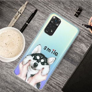 Handyhülle Für Xiaomi Redmi Note 11 Pro / 11 Pro 5G Hund Lächeln