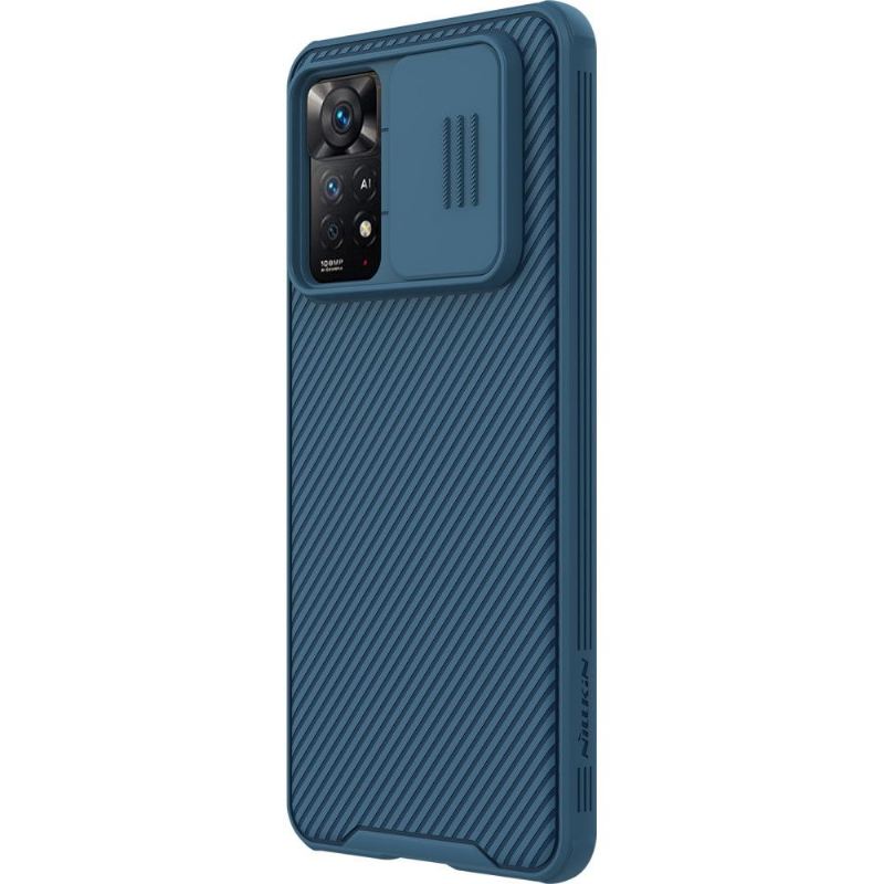 Hülle Für Xiaomi Redmi Note 11 Pro / 11 Pro 5G Camshield Mit Hinterer Linsenabdeckung