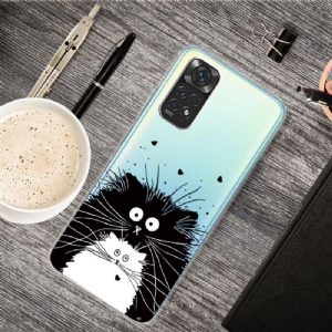 Hülle Für Xiaomi Redmi Note 11 Pro / 11 Pro 5G Schwarze Und Weiße Katzen