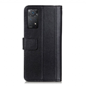 Lederhüllen Für Xiaomi Redmi Note 11 Pro / 11 Pro 5G Anti-Sturz Flip Case Cerena Folio Kunstleder